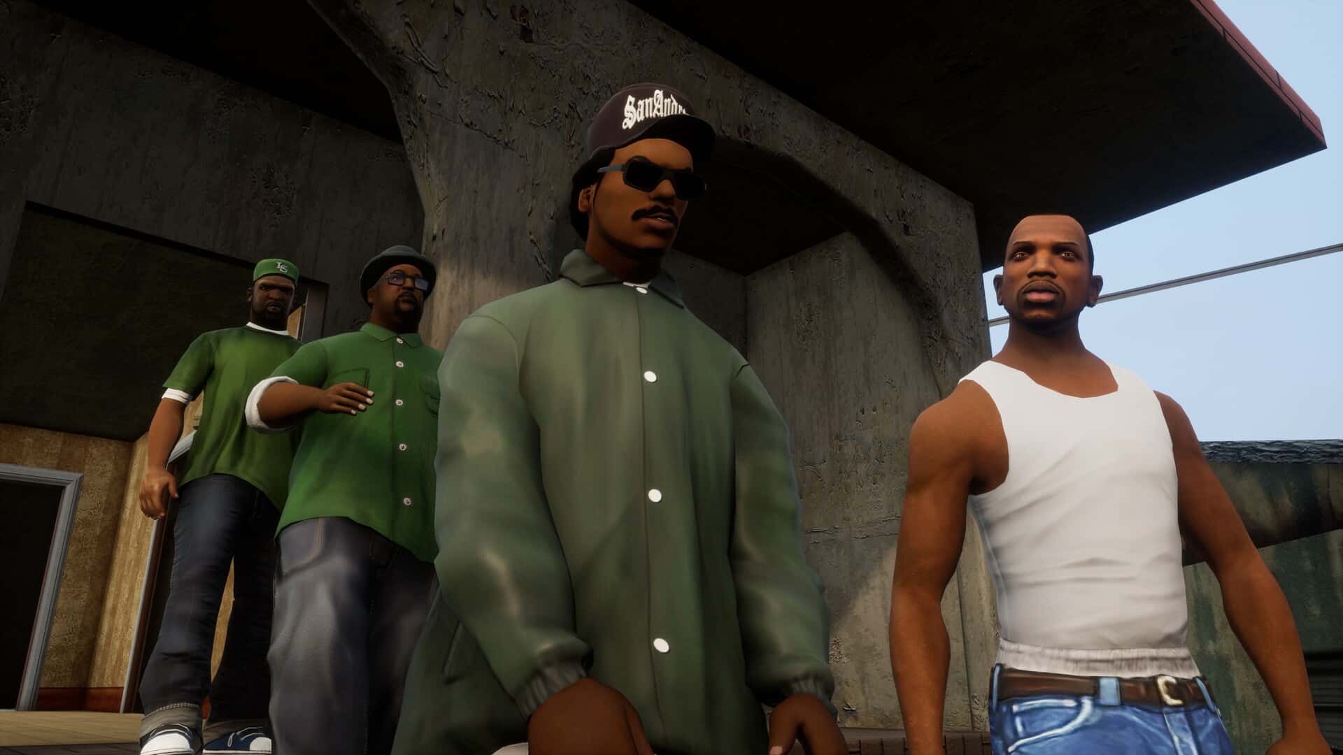 侠盗猎车手：圣安地列斯重制版 GTA San Andreas Definitive Edition 决定版插画